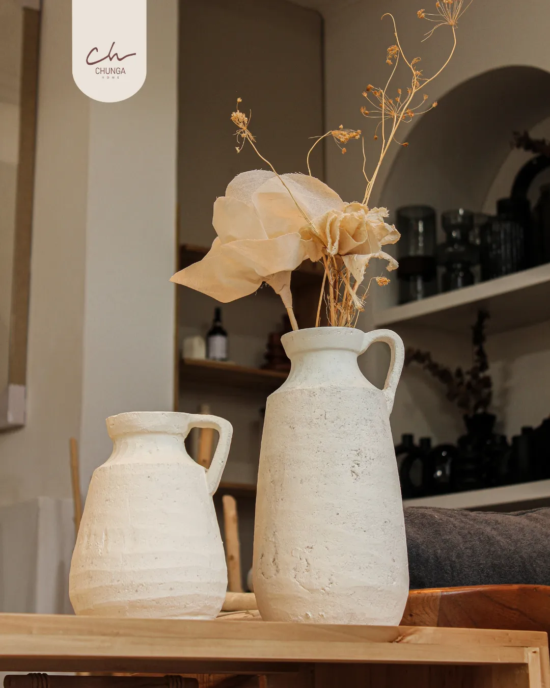 Jarrón Rústico Artesanal