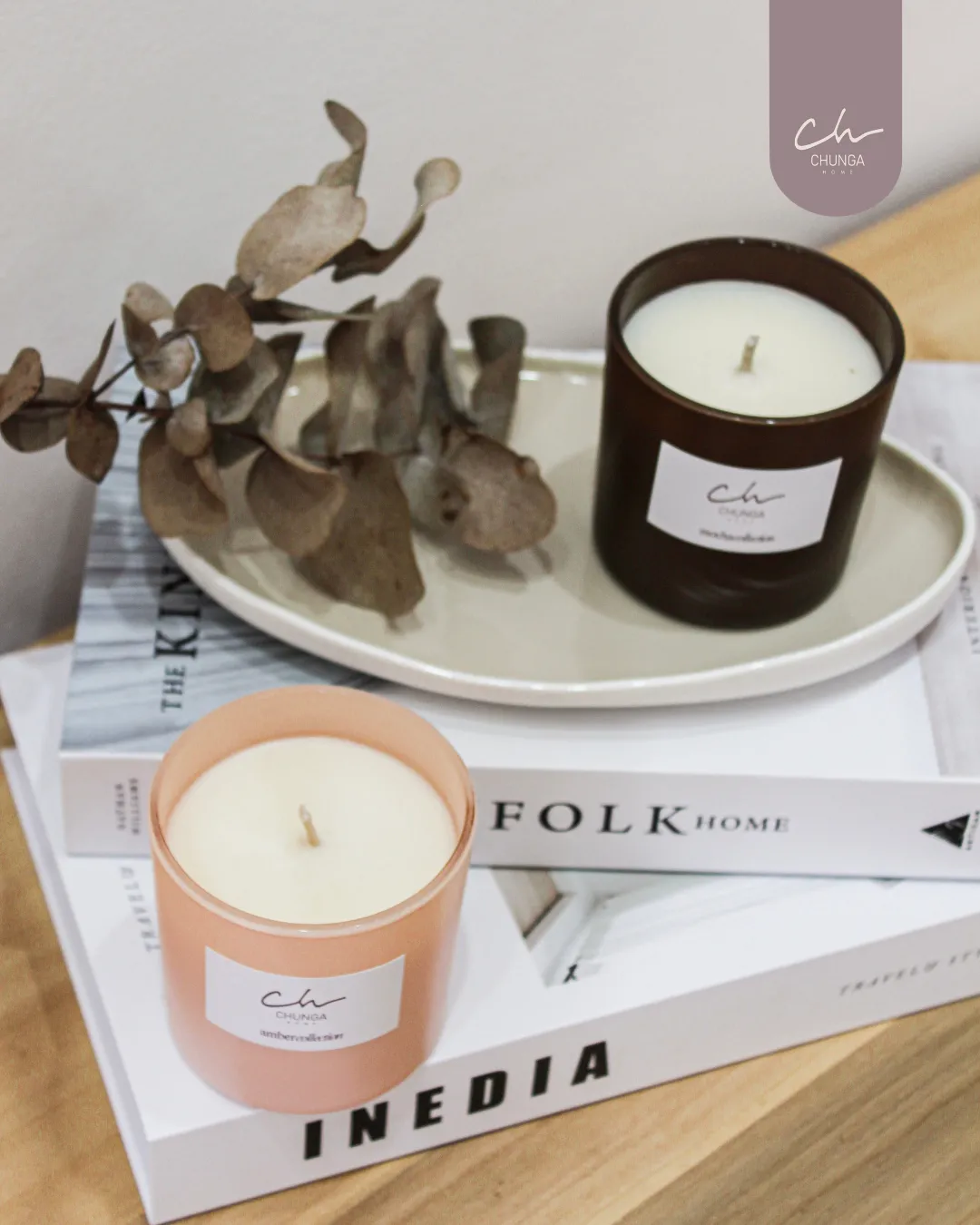 Velas Aromáticas de Cera de Soja