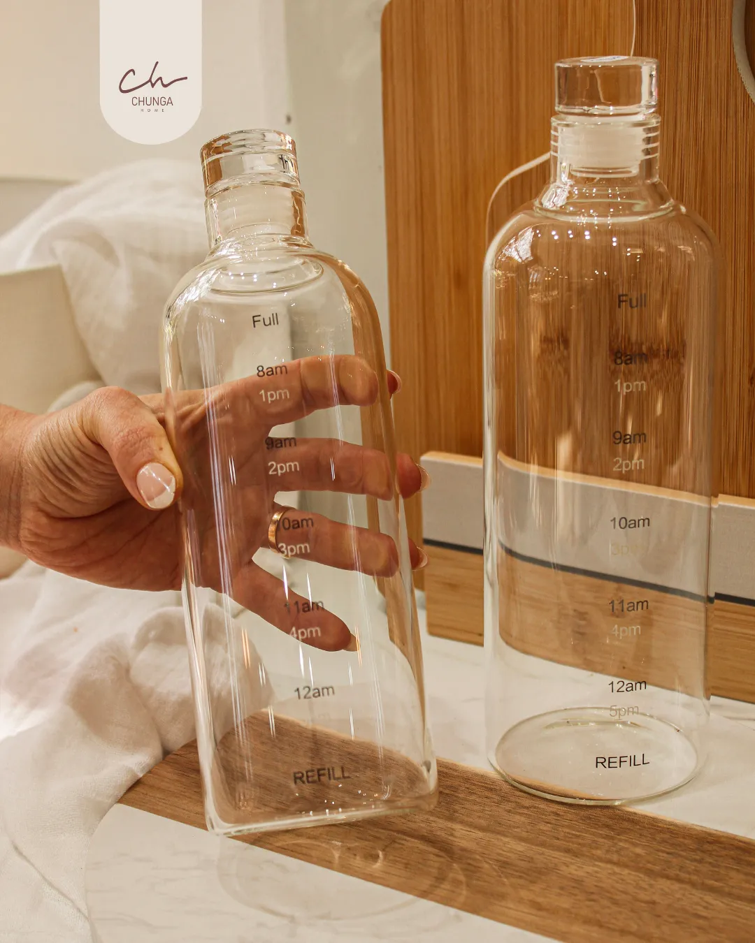 Botella Marcador de Consumo