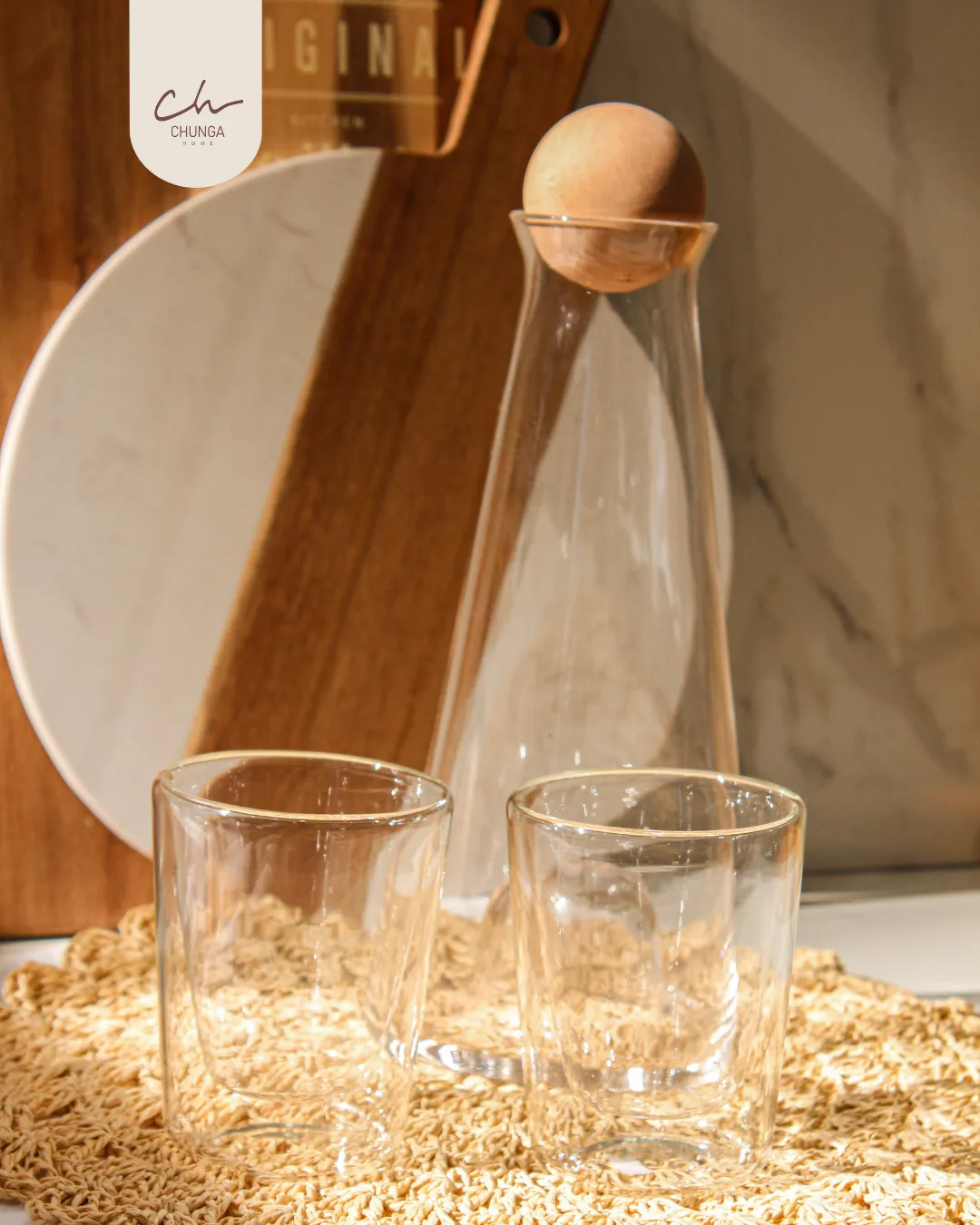 Botellas de Vidrio con Tapa de Corcho - Image 2