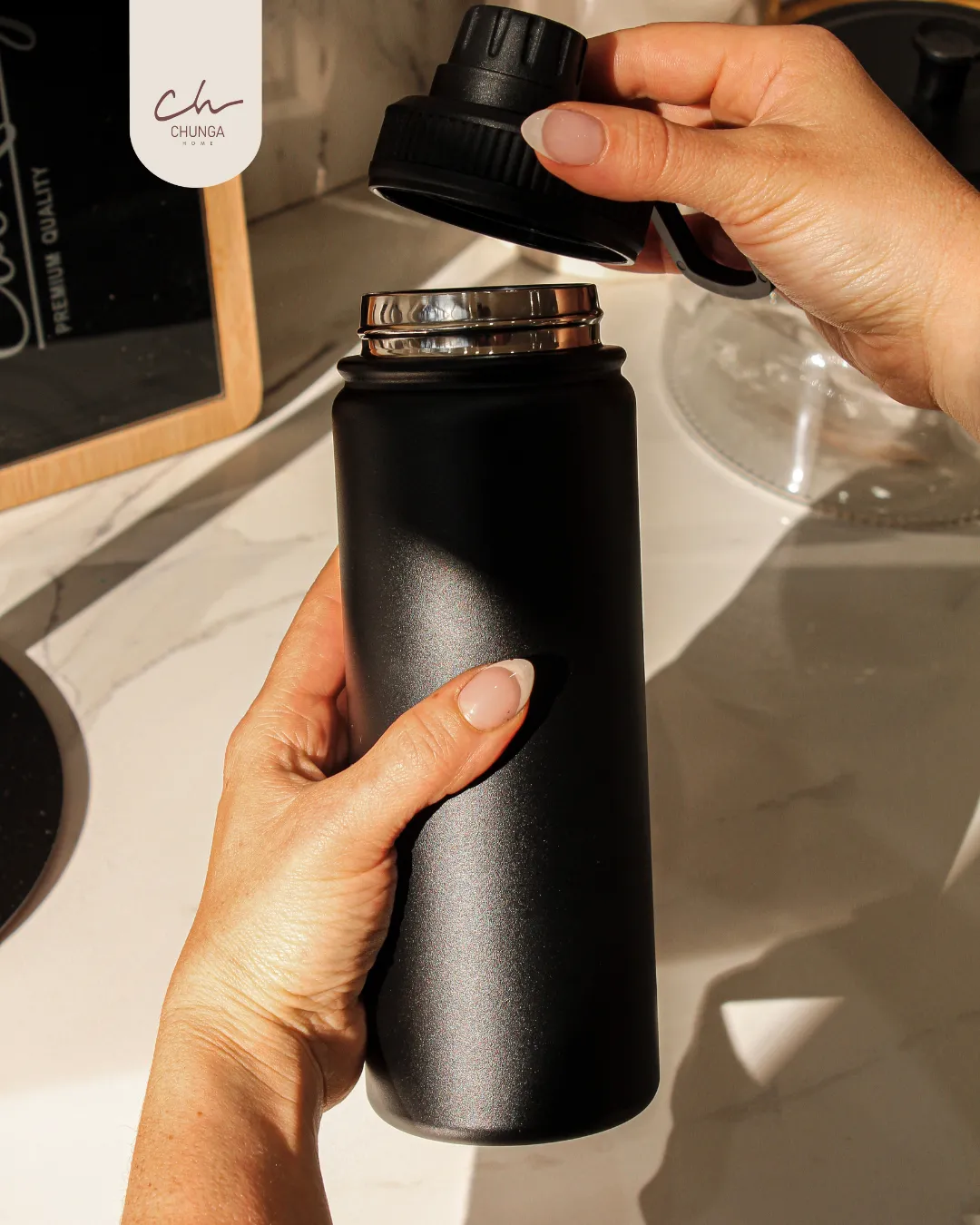 Botella Térmica de Acero Inoxidable
