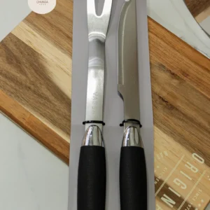 Set de Trinchar Premium: Cuchillo y Tenedor Minimalista #2