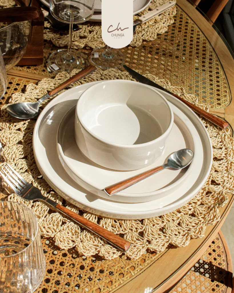 Set de Vajilla de Cerámica