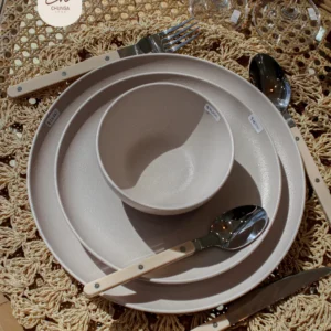 Set de Vajilla de Cerámica Neutro