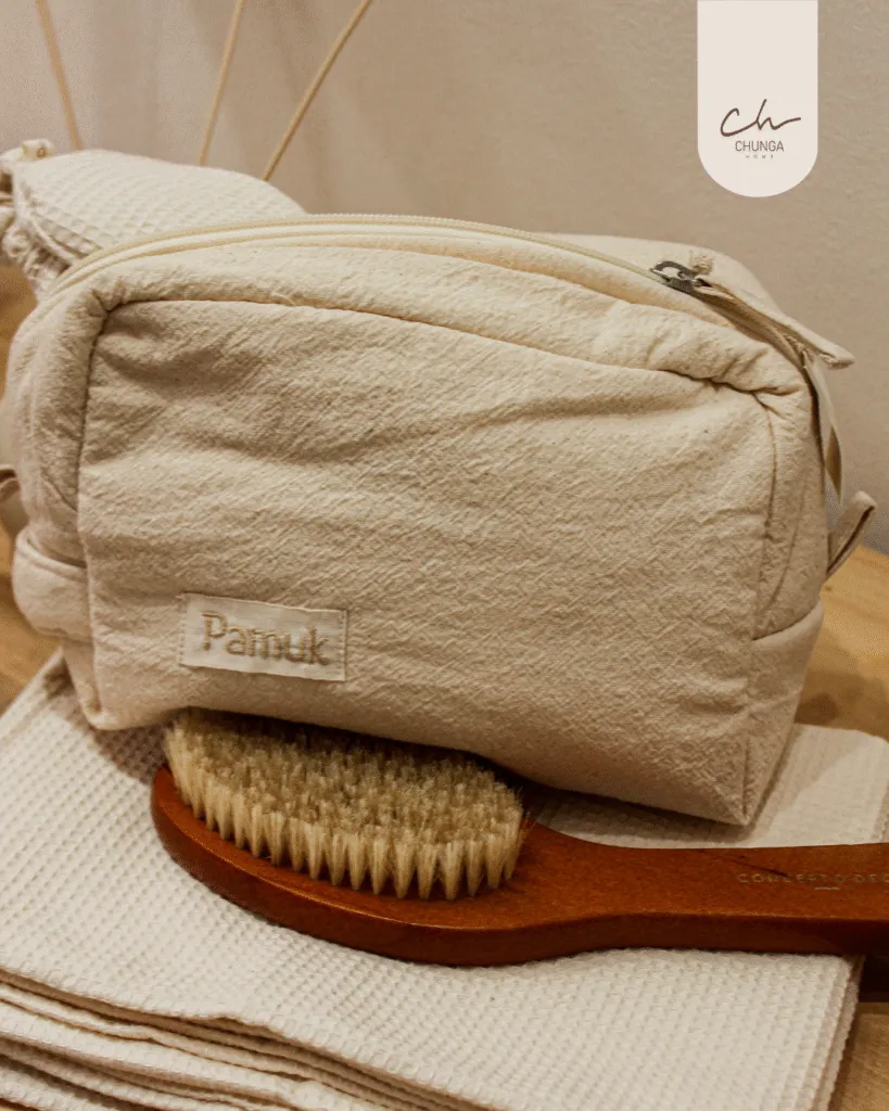 Neceser Texturizado Color Natural