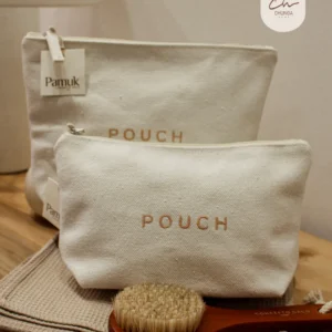 Set de Neceser Lona Color Crema