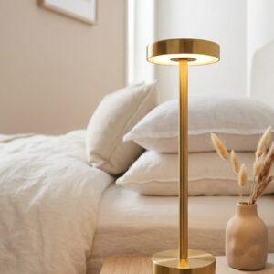 Lampara Led Inalámbrica Oro