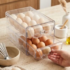 Organizador De Huevos En Acrílico x24