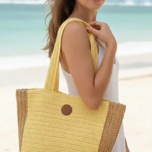 Bolso Playero Fibras Naturales