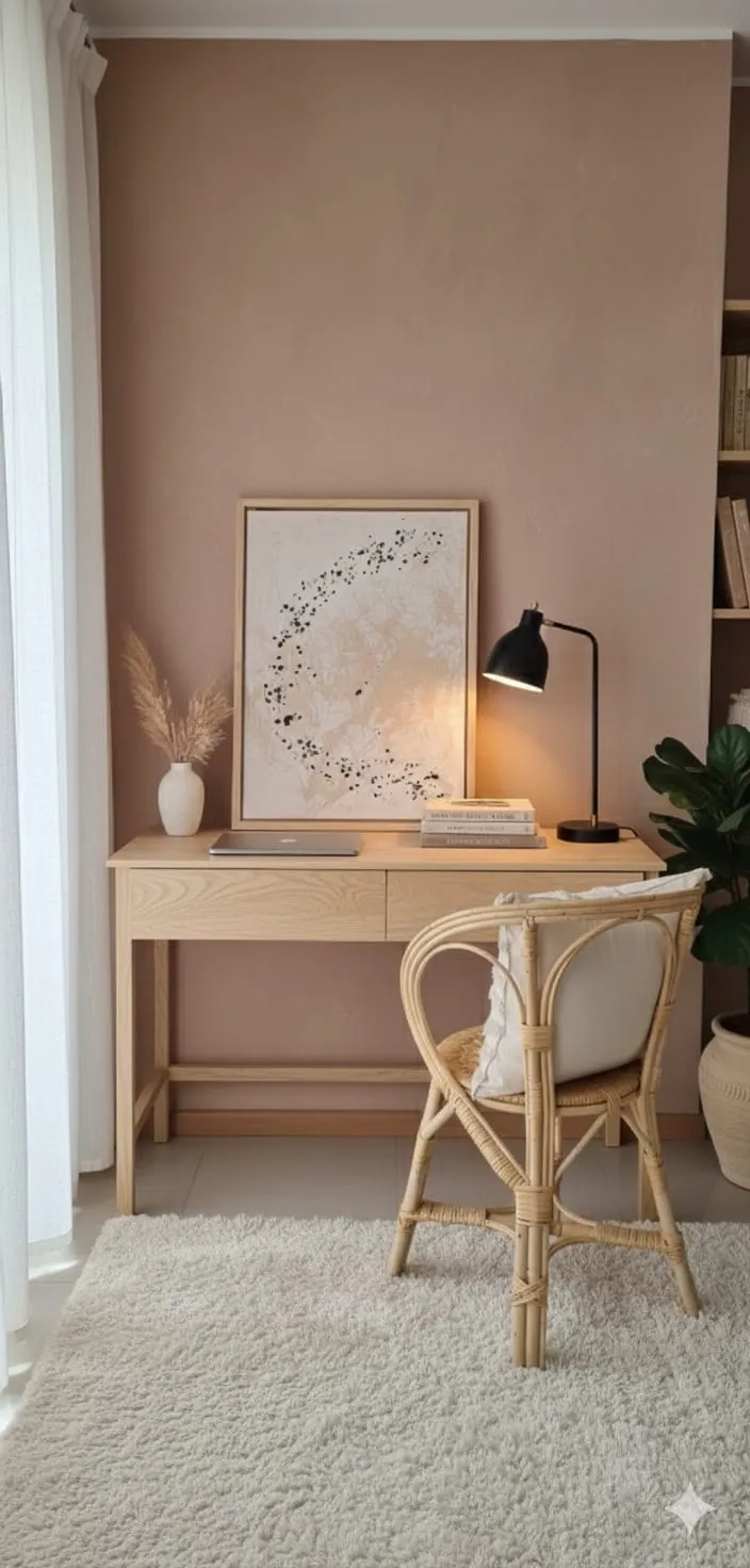 Escritorio Recto Madera Alamo 120x50x80cm