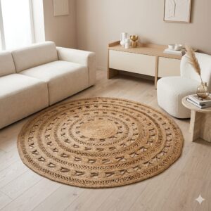 Alfombra 100% Yute Natural