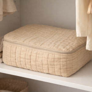 Organizador Cierre Beige/Natural Grande