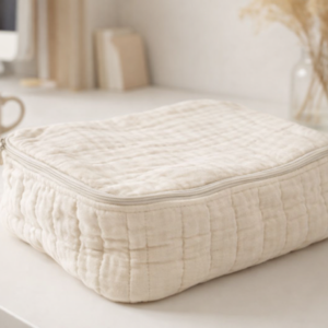 Organizador Cierre Beige/Crudo