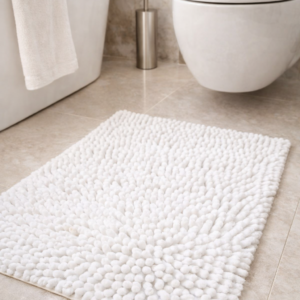 Alfombra Antideslizante Blanco 50x80cm