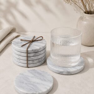 Posa Vasos Marmol x6und.
