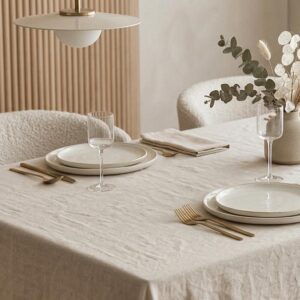 Mantel Tusor Natural 200x140cm