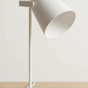 Lampara De Mesa Blanca