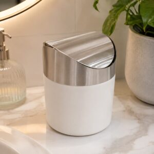 Tacho Mini Acero White 12X16.5CM
