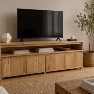 Rack Tala 4 Puertas Madera