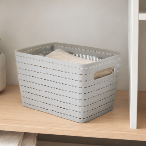 Organizador Gris Claro 25.3X19.5X17CM