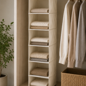 Organizador Colgante Rack 30x30x1.20cm Crudo