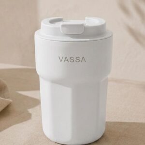 Vaso Térmico De Acero Inoxidable White
