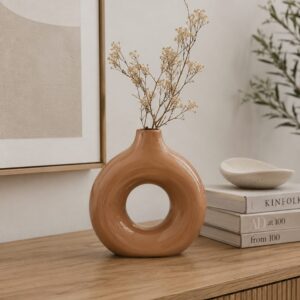 Florero Ceramica Dona Deco