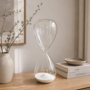 Reloj De Arena Blanca