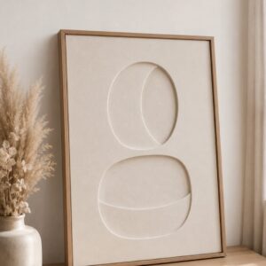 Cuadro Minimalista Lienzo 45x60cm