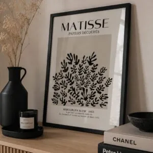 Cuadro Marco Negro Matisse