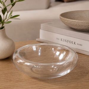 Bowl Doble Vidrio Talla (M)