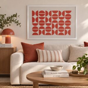 Cuadro Red 50x70cm Marco Madera